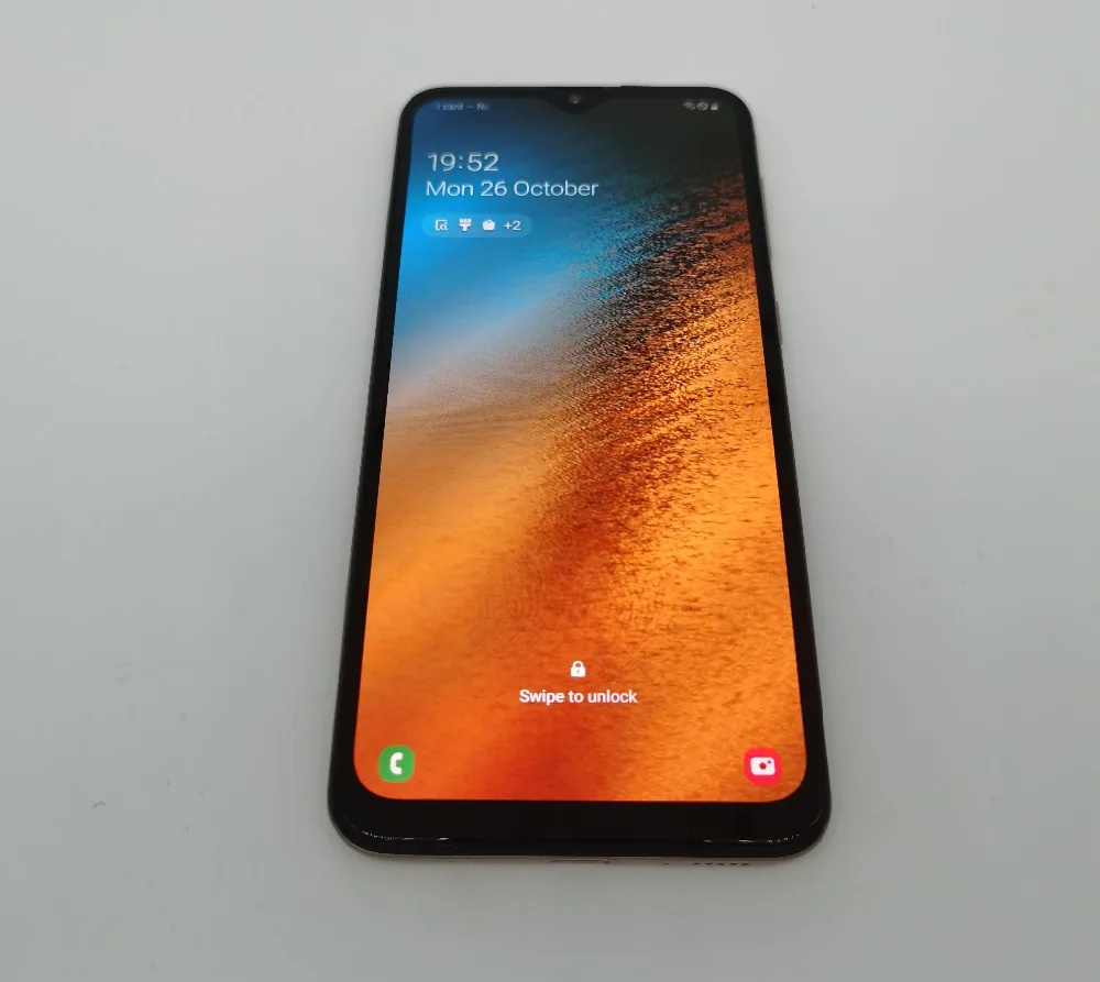 Разблокированный сотовый телефон Samsung Galaxy A20 с экраном 6 4 дюйма 3 ГБ ОЗУ 32 Гб ПЗУ