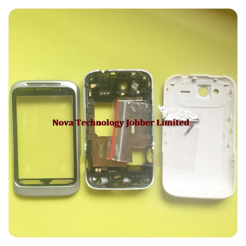 Wyieno для HTC Wildfire S G13 A510E передняя рамка средняя Батарейная дверь задняя крышка