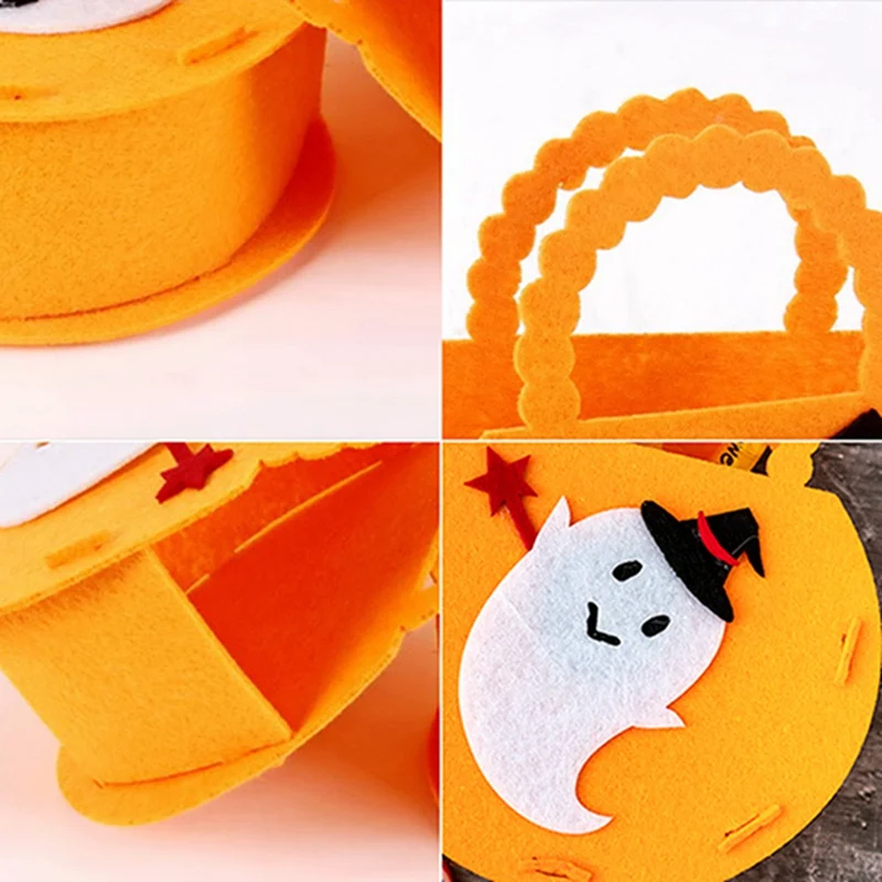 Креативная сумка для конфет на Хэллоуин детей детская трюка или лакомства ручная