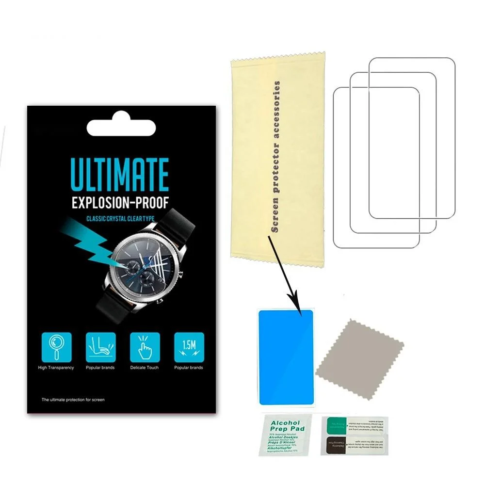 

3Pack Fashion Rugged Handheld GPS Navigator LCD Protection Film For Garmin Rino 750 755t 700 Explosion-proof Screen Protector