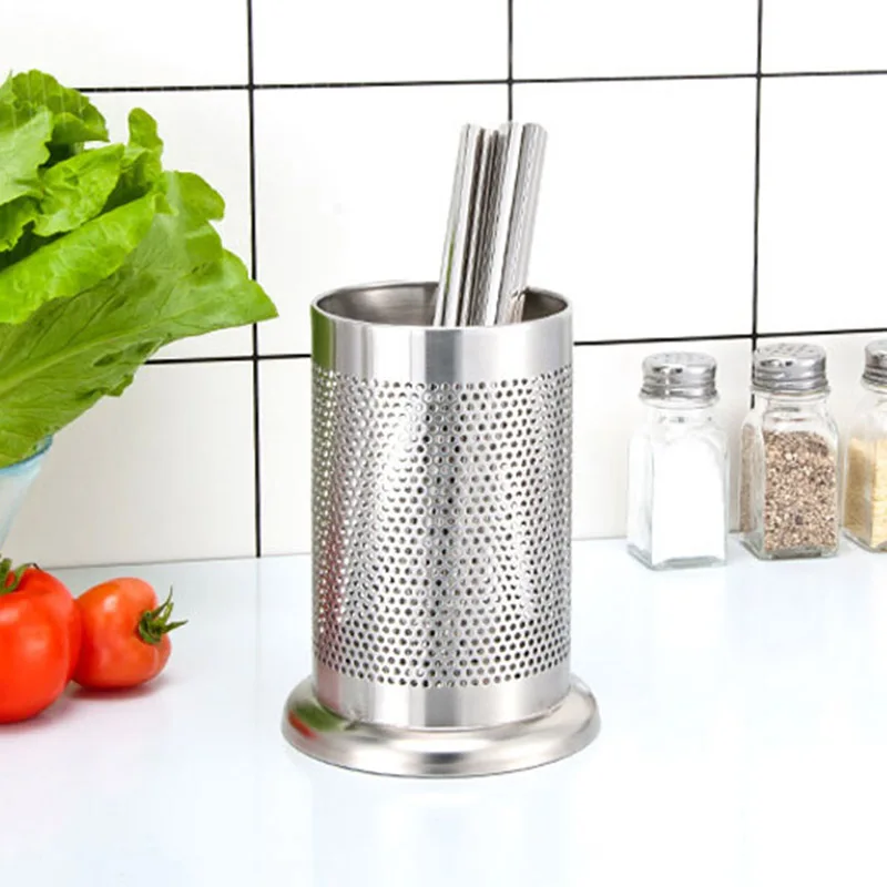 Стойка из нержавеющей стали для хранения палочек столовых приборов лопатка