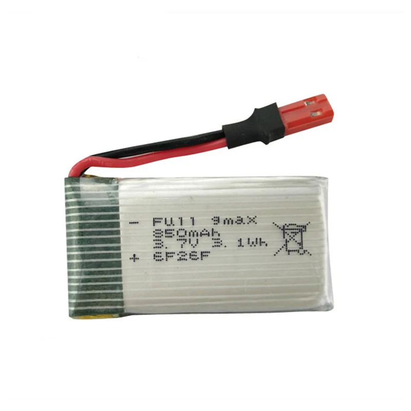 Аккумулятор для квадрокоптера Syma X54HC X54HW X56W / TK110HW RC 2 шт. 3 7 в 850 мАч запасные части
