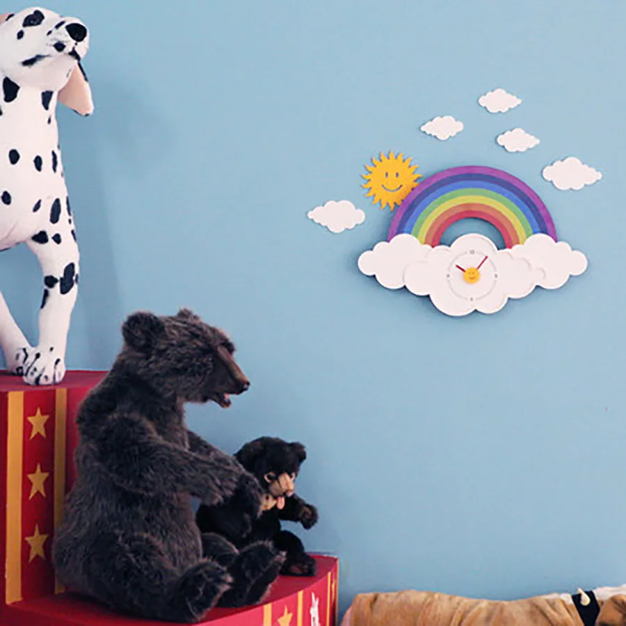 

Creative Wall Clock Children Cartoon Modern Pow Patrol Minimalist Study Guess Women Wanduhr Mural Silent Personalized