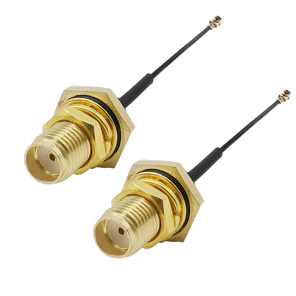 100 шт. IPEX IPX к SMA женский удлинитель мини PCI U. FL разъем антенна WiFi 1 13 Кабель для Wifi