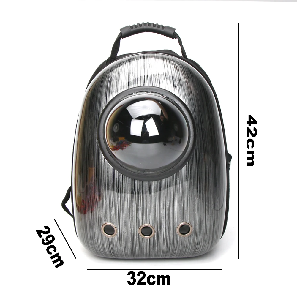 Black Cat Bag Рюкзак для кошек, рюкзак для кошек с окошком, маленькая переноска для собак, кошек, дорожная сумка, космическая капсула, продукт для щенков - Цвет: Black Cat Bag