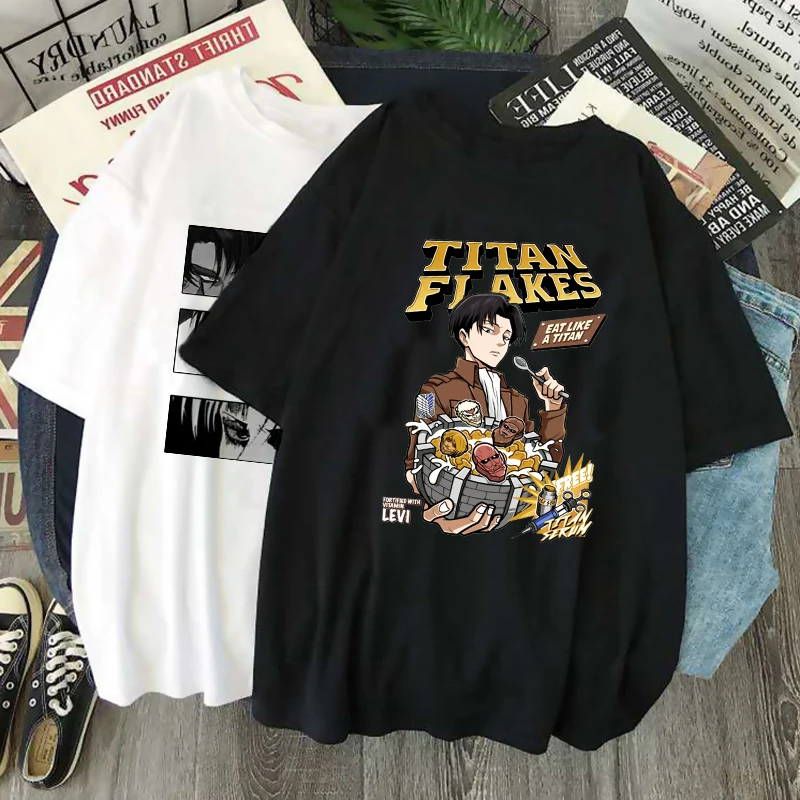 

Футболка унисекс с японским аниме «атака на Титанов»