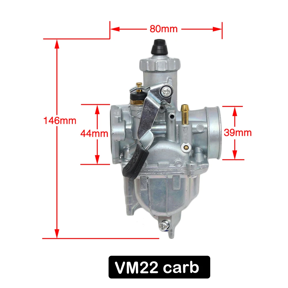 Карбюратор ALconstar Mikuni VM16 мотоциклетный карбюратор для 110-250 куб. См 20-28 мм 30-32 |
