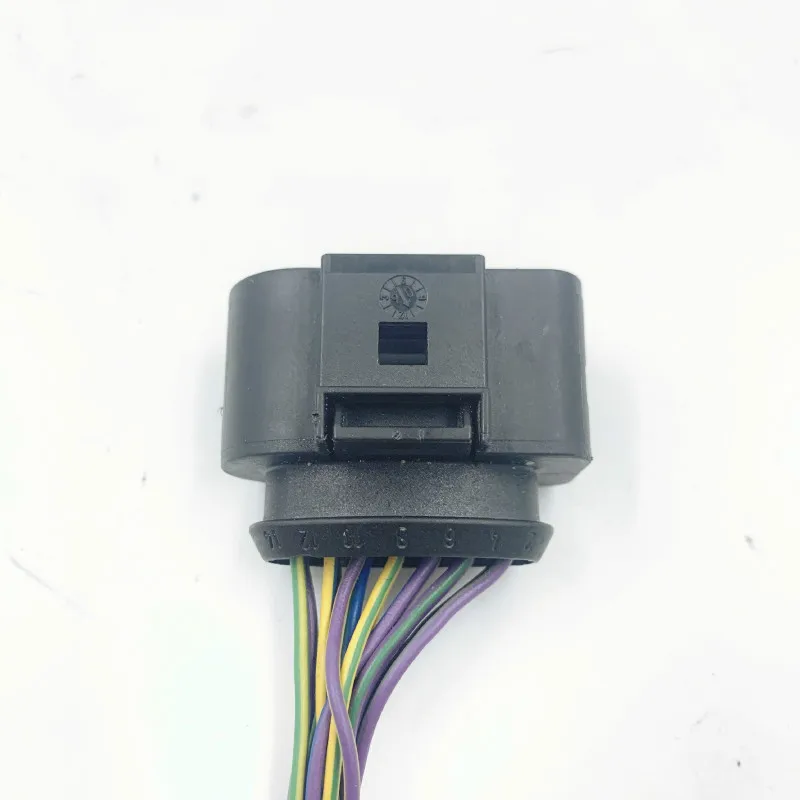 

Car 14-pin gearbox valve plug male and female docking connector with wire 6X0 973 717/6X0 973 817 Volkswagen CC Audi