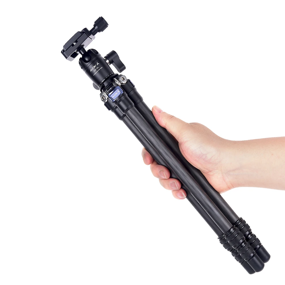 AOKA CMP163CL Портативный штатив из углеродного волокна с шаровой головкой для камеры