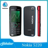 nokia 5220 refurbished original unlocked mobile phone unlocked 5220 fm mp3 cellphone one year warranty free shipping