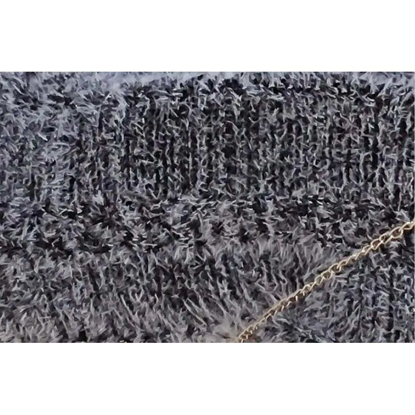 Одежда для девочек Детская осенняя теплая куртка Детский Зимний вязаный