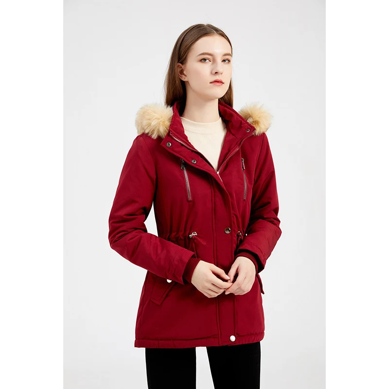 2021 зимняя верхняя одежда водонепроницаемая утепленная парка пальто для женщин