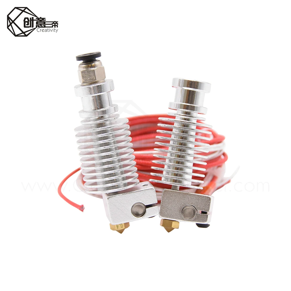 3D принтер креативный E3DV6 J head hotend для экструдера 1 75/3 мм с прямой нитью накаливания