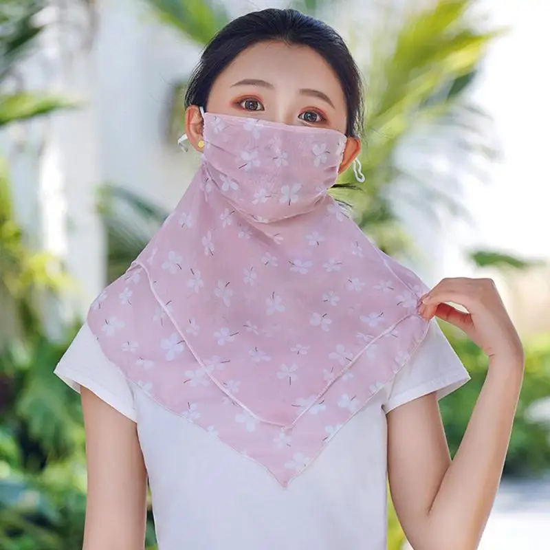 Открытый Спорт Туризм темперамент шеи Дышащая Маска Новинка Весна и лето анти УФ