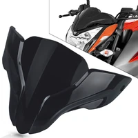 motorcycle windshield double bubble spoiler windproof windscreen deflector protector for bajaj pulsar ns200 ns200 rs200 as