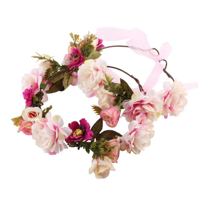 Приморский Резорт Bohemia Wind Hairband парик гирлянда мама и ребенок цветы заколка для