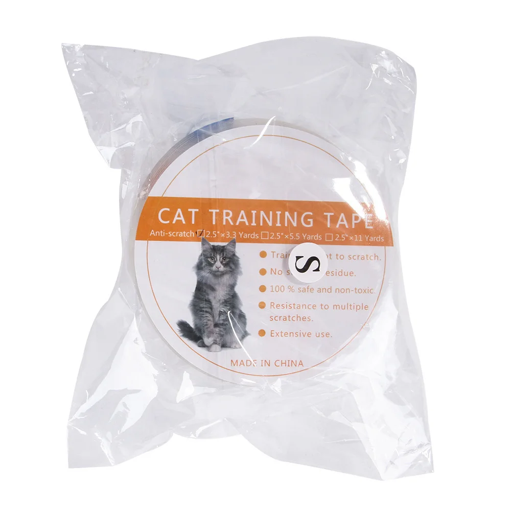 

Guard Mat Tape Anti-Scratch Pet Cat Training Tape Furniture and Leather Scratch Cats Dogs Supplies Guard Protector Scratch D30