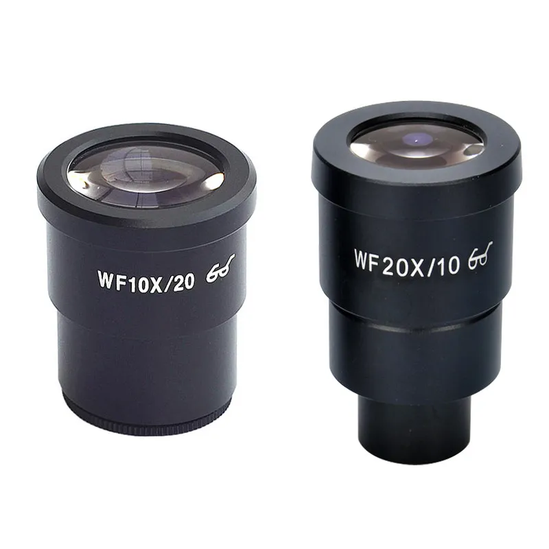 Окуляры для стереомикроскопа WF10X WF20X широкоугольные линзы Монокулярные