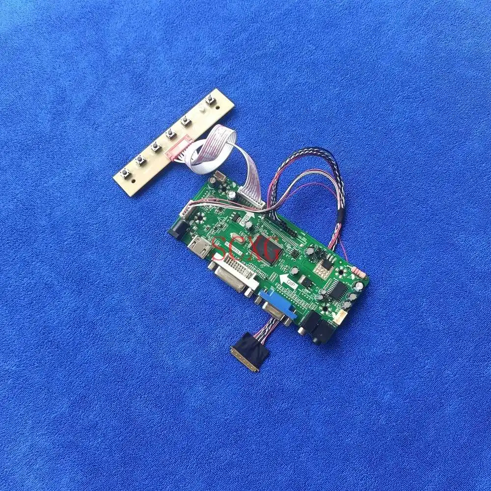 

Kit LCD matrix drive board WLED For LP140WH2-TLA1/TLB1/TLC1/TLE2/TLF1/TLL1 MNT68676 1366*768 VGA DVI HDMI-compatible 40-Pin LVDS