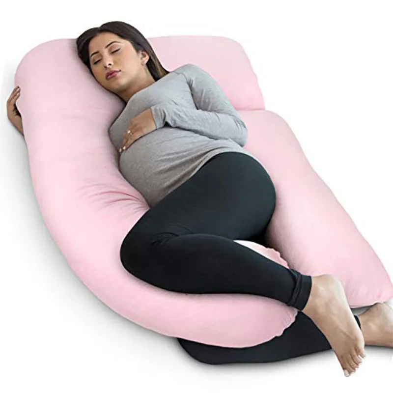 U-shape Pregnancy Full Body Maternity Pillow Support Detacha