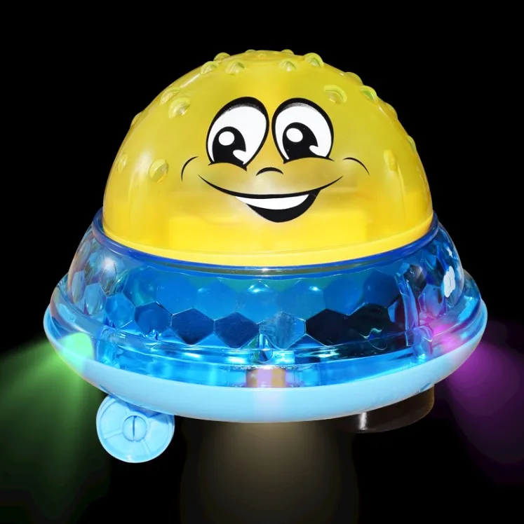 Water jet ball B Новинка, 1 шт., вечерние, для ванной, для малышей, детей, Душ, забавный, меняющий цвет, светодиодный светильник, игрушки для детей, аксессуары для ванной комнаты - Цвет: Water jet ball B