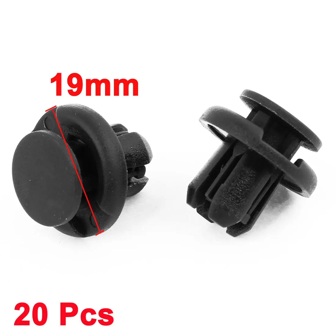 Пластиковые заклепки Uxcell 20 шт. фиксаторы для автомобильной двери отделки панели
