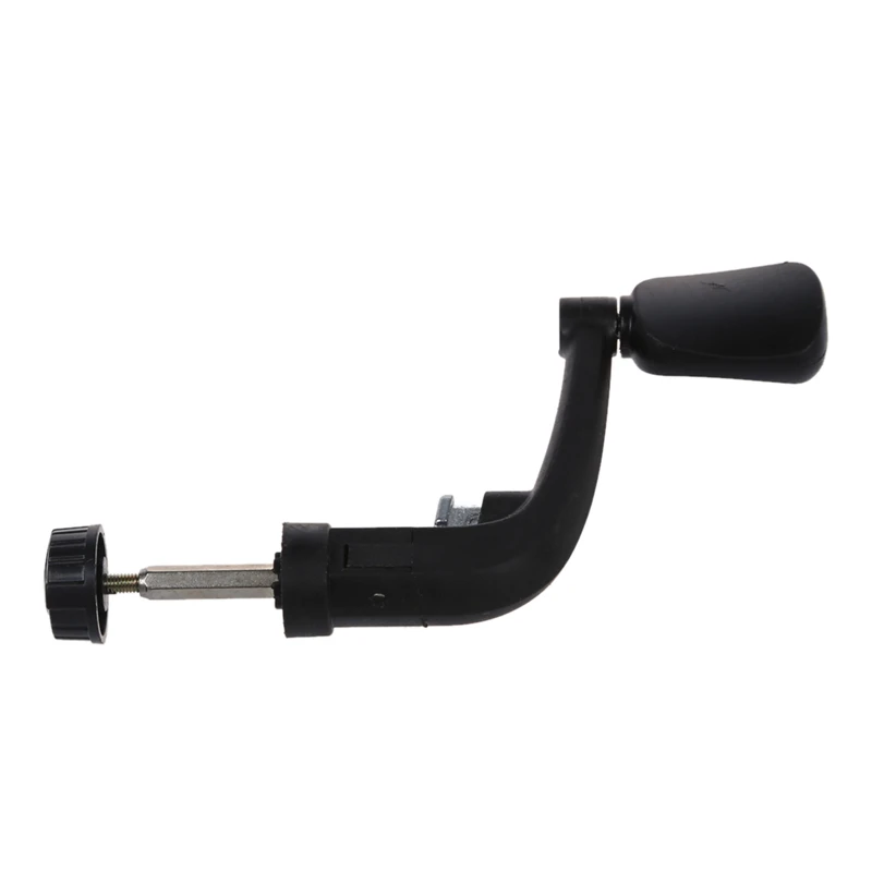 Folding Rotary Plastic Fishing Spinning Reel Handle Repair Parts Black | Спорт и развлечения