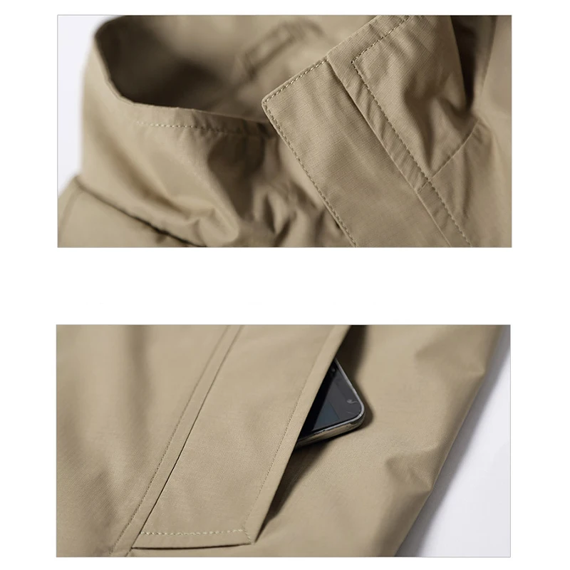 

2021 Spring and Autumn New Men's Jackets 7 sizes and 5 colors for selection Slim-fit men's clothing