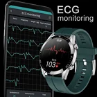 Смарт-часы унисекс, IP68, с сенсорным экраном, с ЭКГ, тонометром и Bluetooth