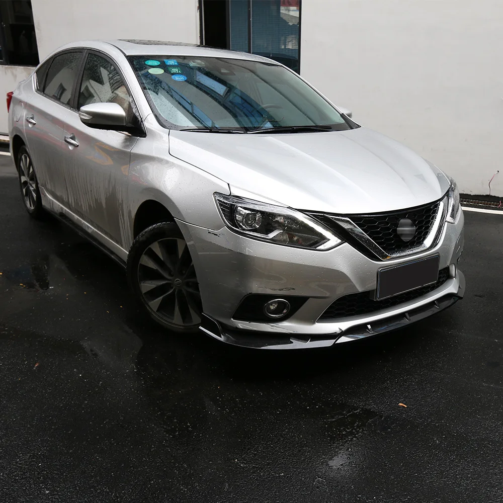 3 шт. сплиттер для переднего бампера Nissan Sentra 2016 2017 2018 2019|Обвесы| |