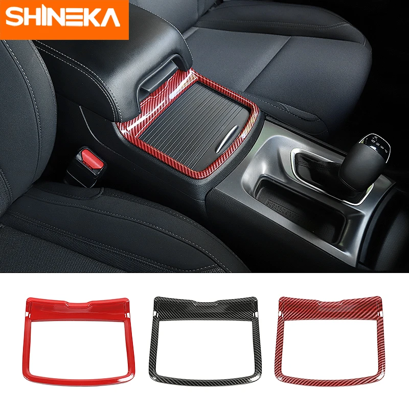 

Аксессуары для интерьера SHINEKA для Dodge Charger 2011 +, автомобильный держатель для чашки, декоративная рамка, наклейки для Dodge 300C 2011 +
