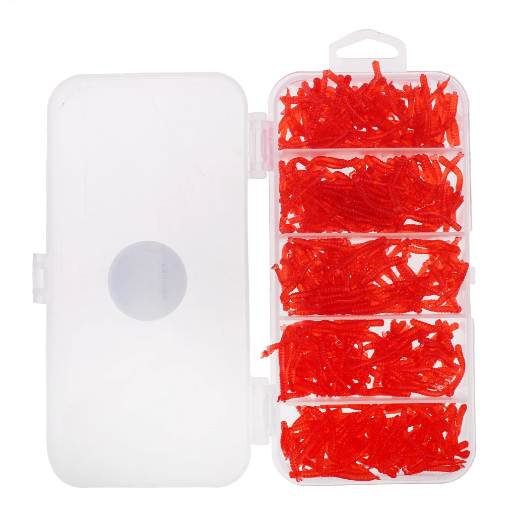 500 шт. мягкая искусственная рыболовная приманка|Наживки для рыбной ловли| |