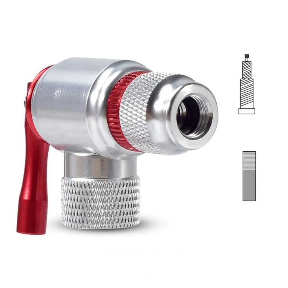 1 шт. Портативный алюминиевого сплава горный велосипед CO2 цилиндр насос газовое