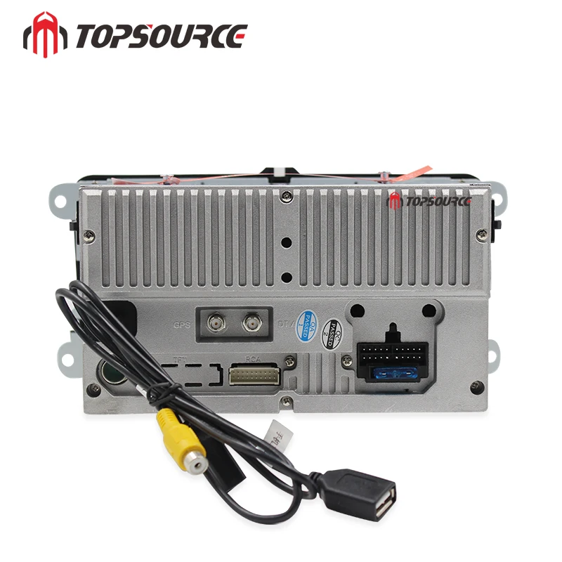 Автомагнитола TOPSOURCE 7 дюймов DVD плеер на Android с GPS Wi Fi для VW Golf Passat POLO Tiguan Skoda Fabia Rapid Seat