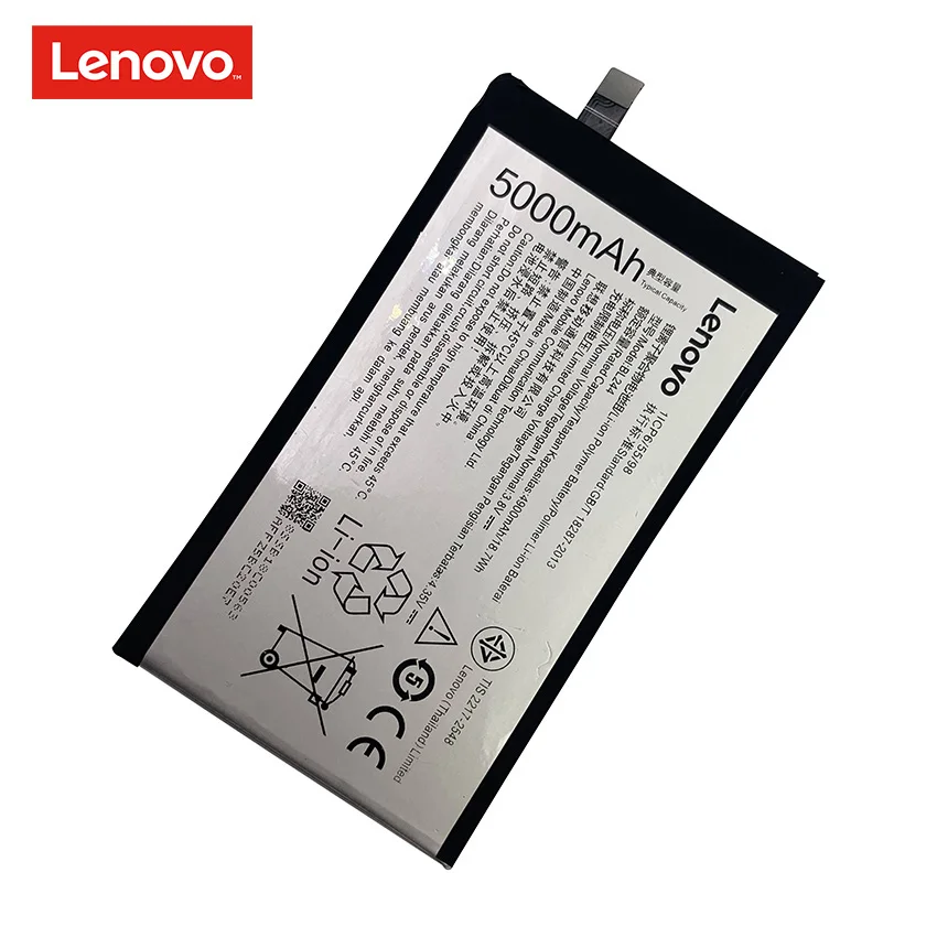 Оригинальный аккумулятор телефона BL244 для Lenovo Vibe P1 P1A42 P1C58 P1C72 5000 мАч смарт