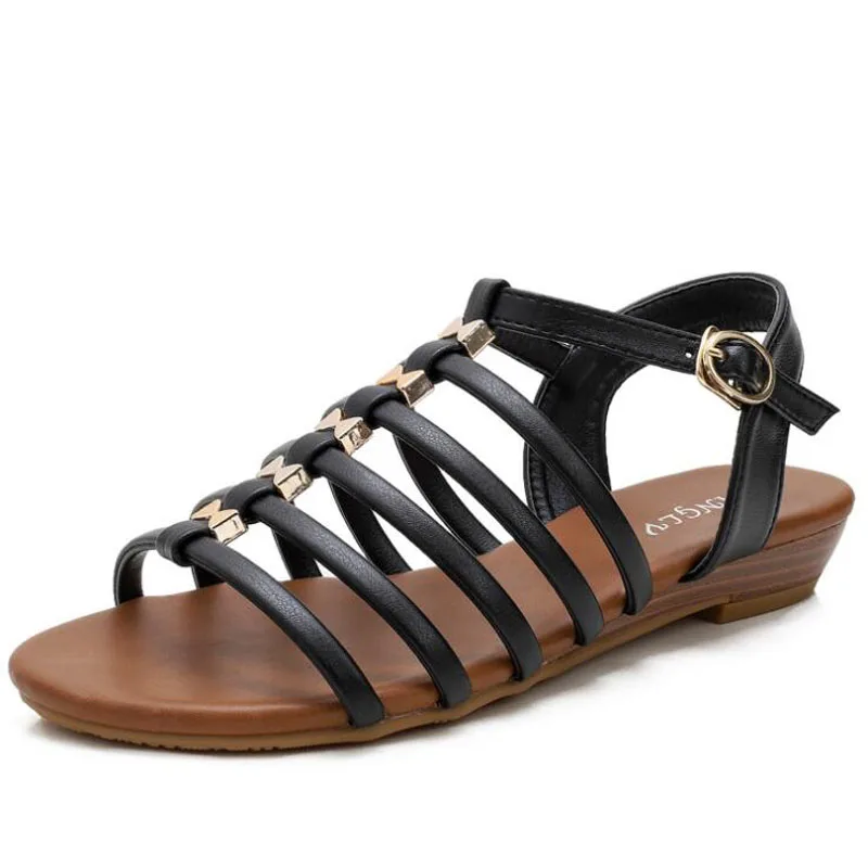 

Women sandals summer flat pearl sandals flip flops rome shoes string bead slippers mujer gladiator sandalias sapatos femininos