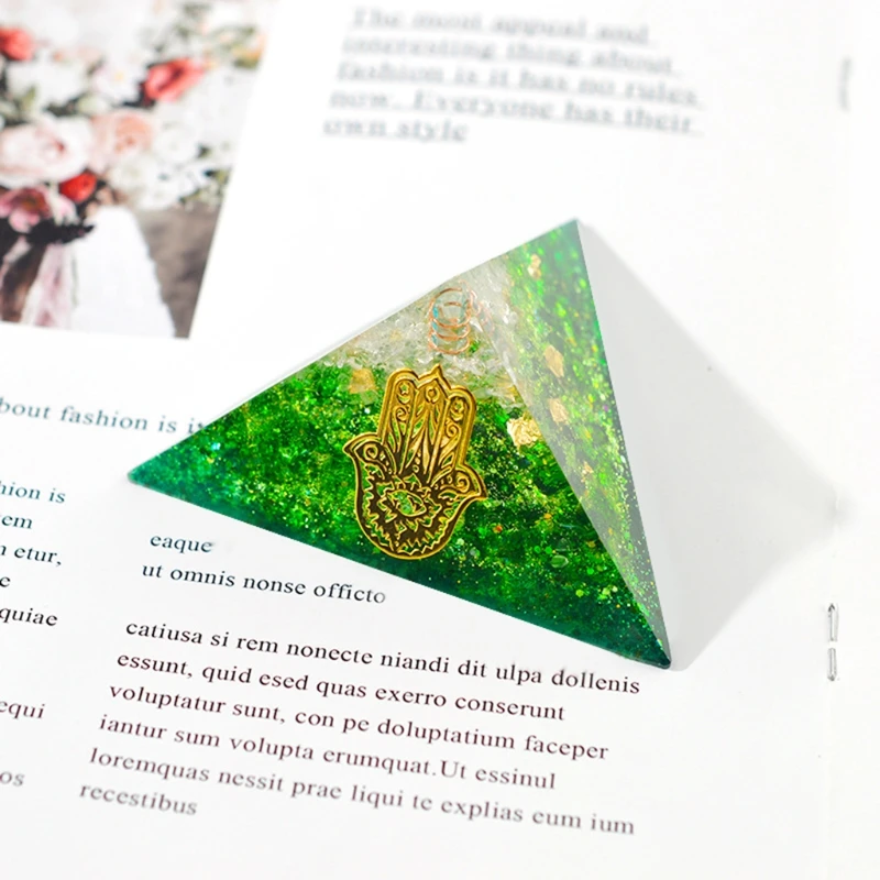 

Pyramid Resin Mold Silicon Pyramid Shape Silicone Mold Trigone DIY Silicone Mold Pyramid Resin Silicon Mold Craft Tools