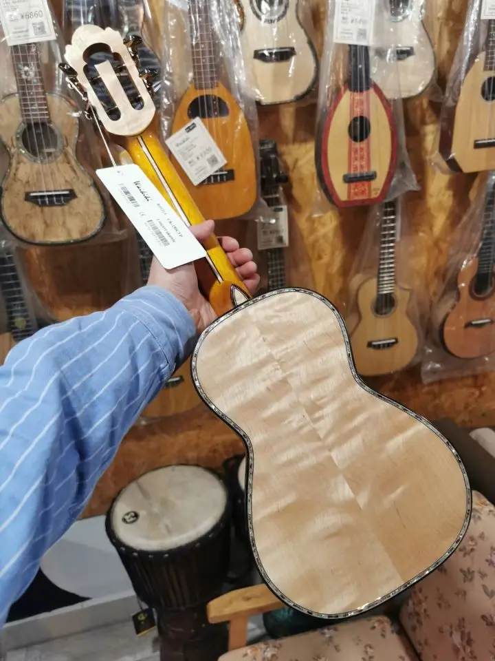 

Waikiki ck-150cep ukulele guitar ukulele 23 inch Maple veneer