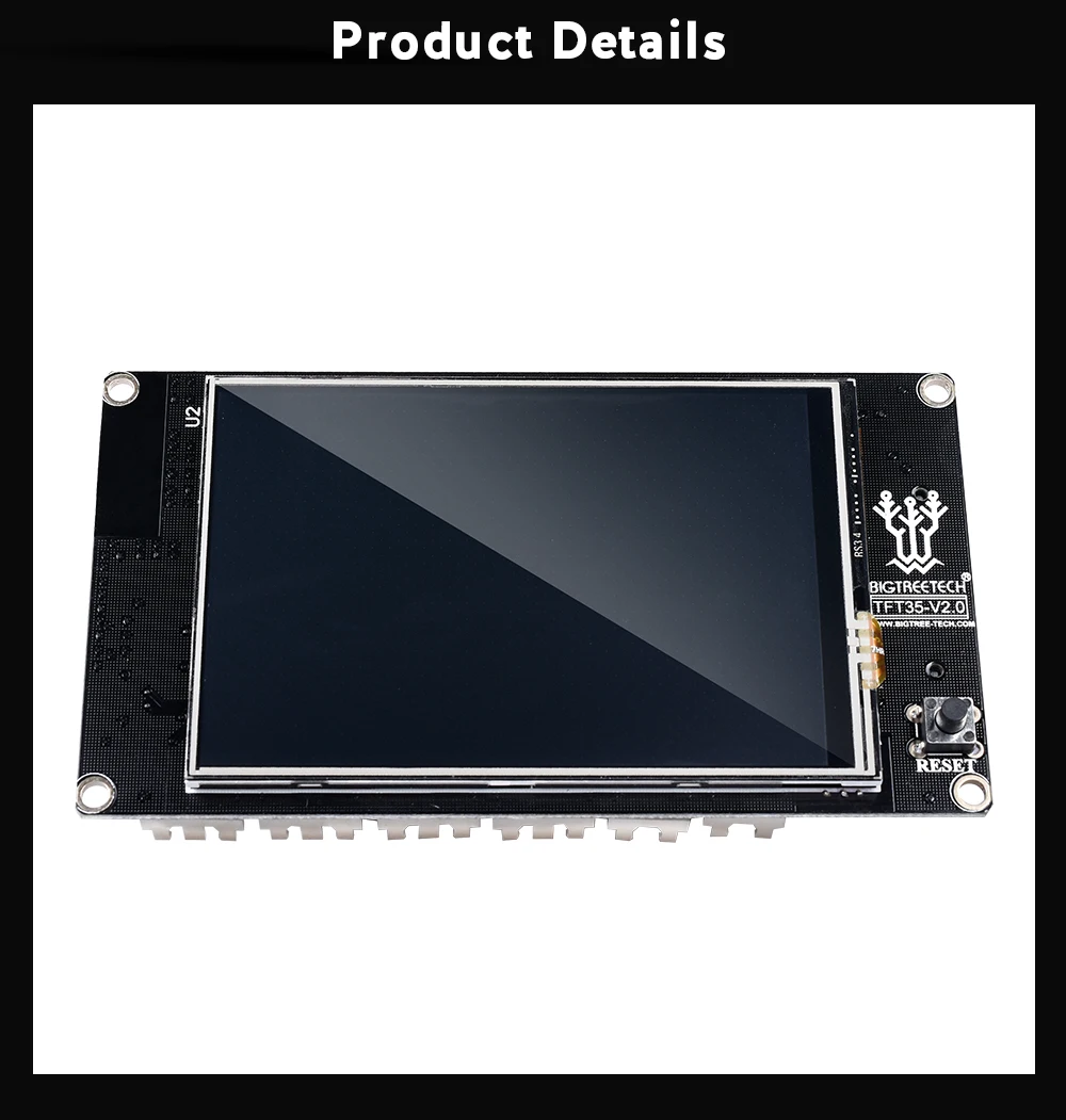 BIGTREETECH TFT35 V2.0 умный контроллер Wifi Дисплей TFT3.5 дюймов сенсорный экран 3d принтер части для SKR V1.3 PRO mini e3