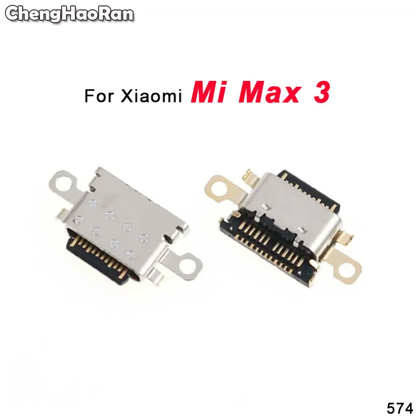

ChengHaoRan Type C USB Charging Port Connector Plug Jack Socket Dock For Xiaomi Mi Max 3 MAX3 USB Power Charging Port
