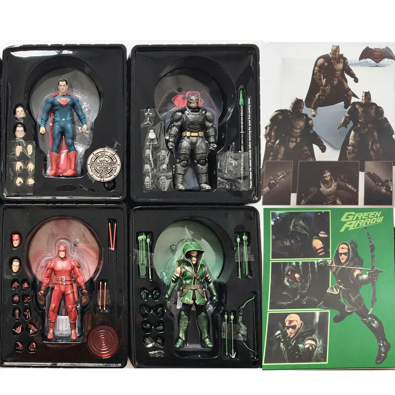 Экшн фигурка Франкенштейн шазам из 12 зеленых стрел черной Пантеры|Игровые