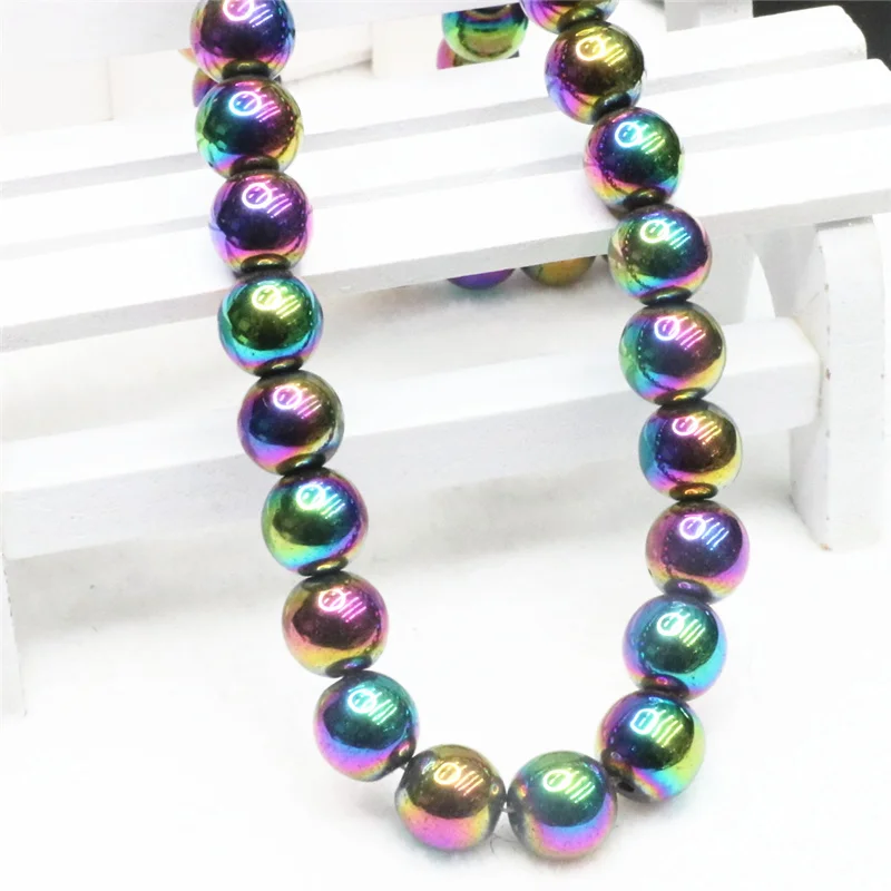 Гематитовая железная руда камень A + магнитные или комагнитные цвета 4 6 8 10 12 мм