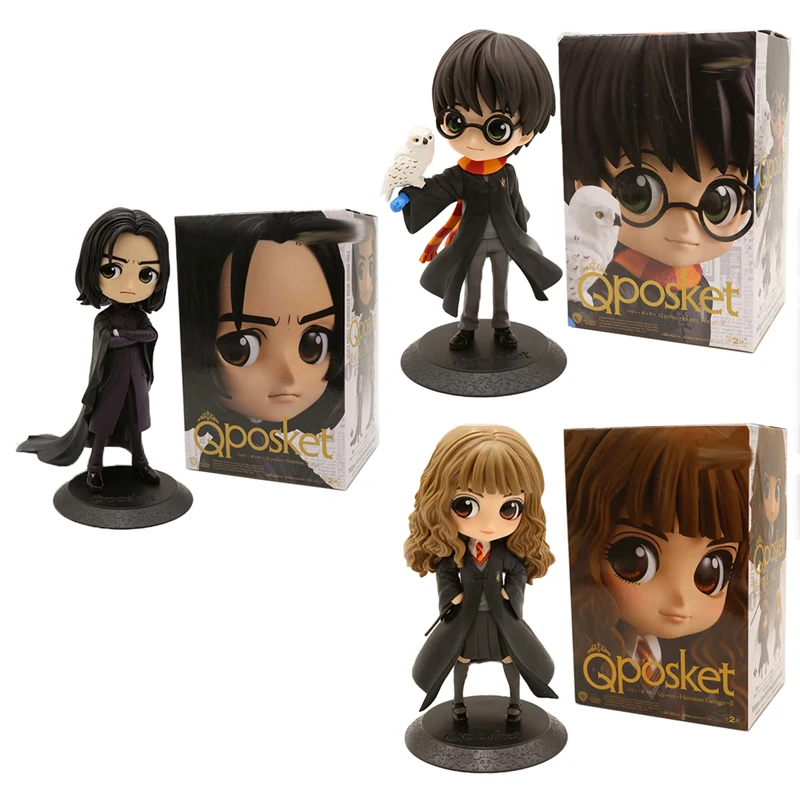 Новый Тип Черный Цвет QPosket Severus Snape Гермиона Поттер милый большой глаз фигурку