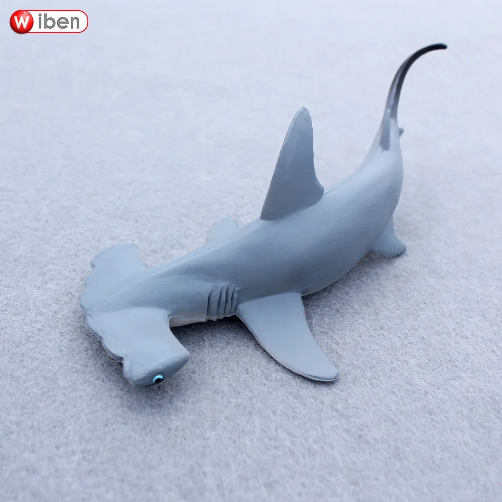 Wiben Sea Life акула-молот Sphyrna Zygaena водных существ игрушечные дикие животные набор