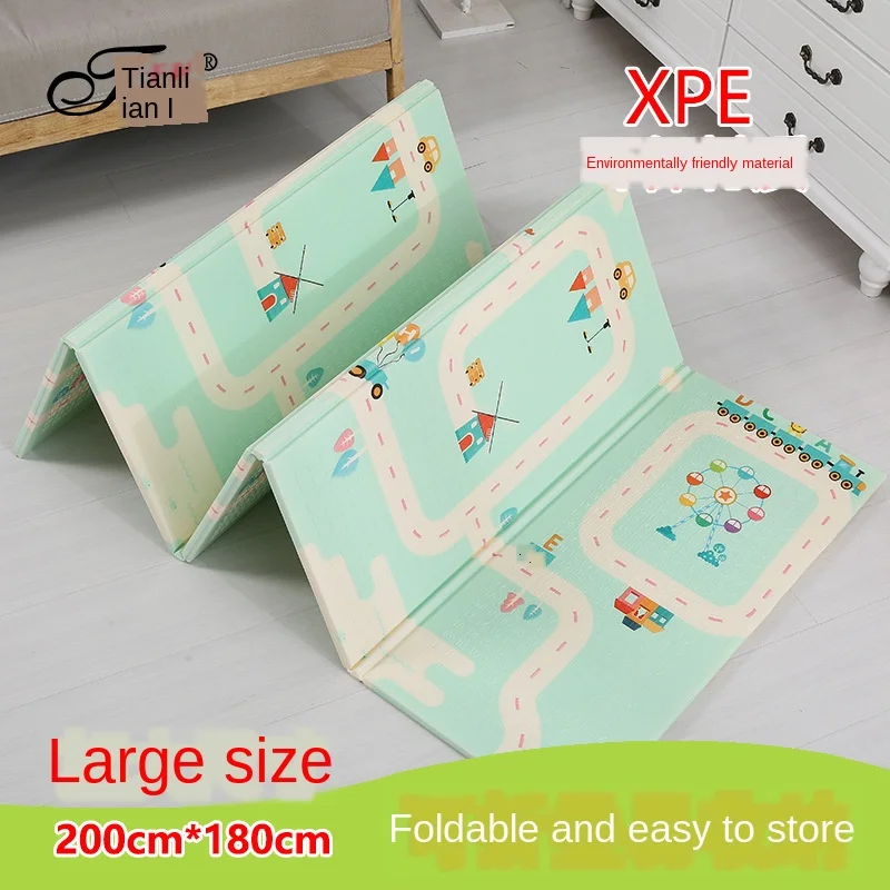 Коврик детский для лазания складной коврик ползания детская салфетка XPe