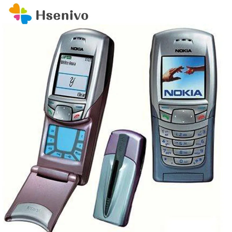 nokia 6108 refurbished original unlocked mobile phones gsm 2g good quality cheap old cell phone free shipping free global shipping