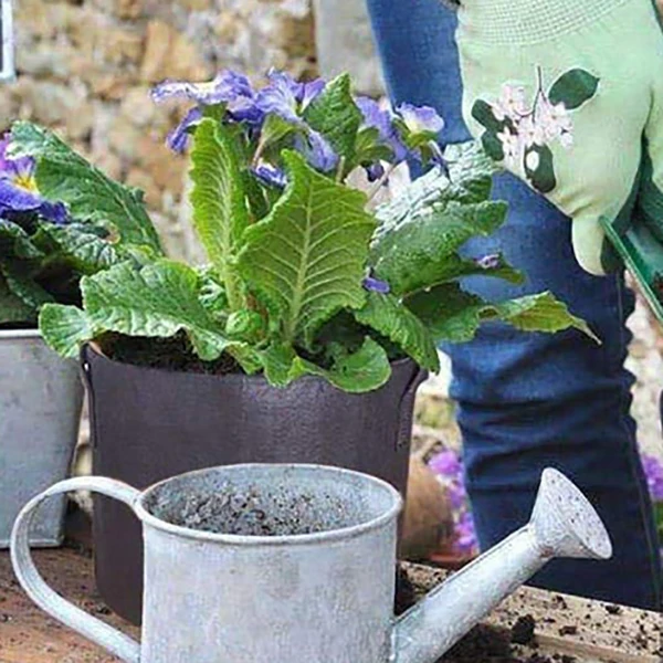 

20-Gallon Plant Grow Bags Potato/Vegetable/Non-Woven Aeration Fabric Pots Handles Black Thickening Planting Bag 6Pcs