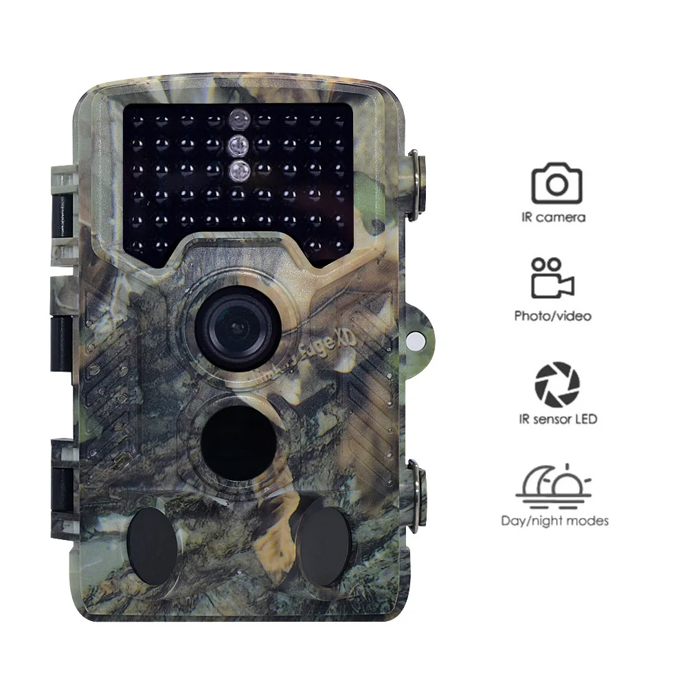 

Охотничья камера 1080P 5MP Wild Life видеокамера с инфракрасным ночным видением Водонепроницаемая камера для тропы HD разведывающая камера та и сна...