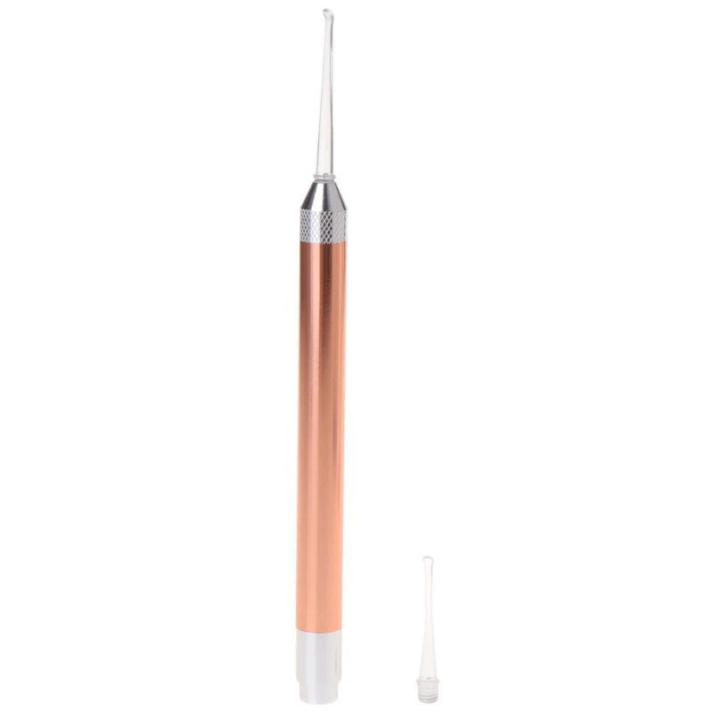 

Flashlight Earpick Spoon Ear Cleaner Device LED Light Wax Curette Remover Tools
