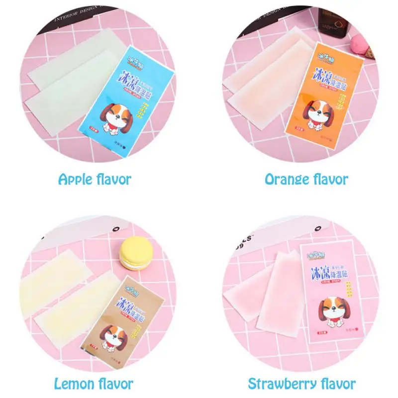 1 шт. антипиретические головная боль облегчить Pad ниже Температура паста льда